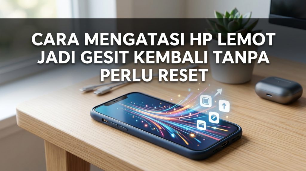 Cara Mengatasi HP Lemot Jadi Gesit Kembali Tanpa Perlu Reset