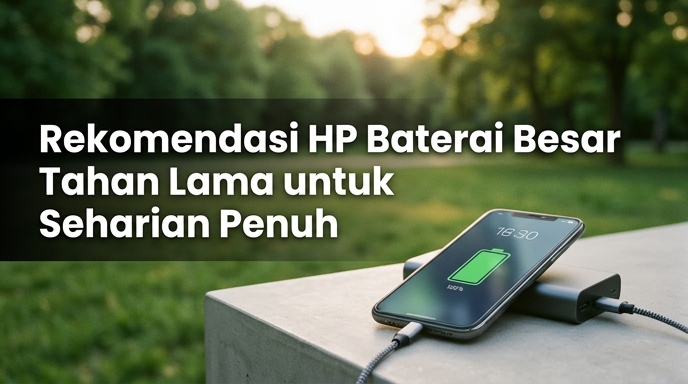 Rekomendasi HP Baterai Besar Tahan Lama untuk Seharian Penuh